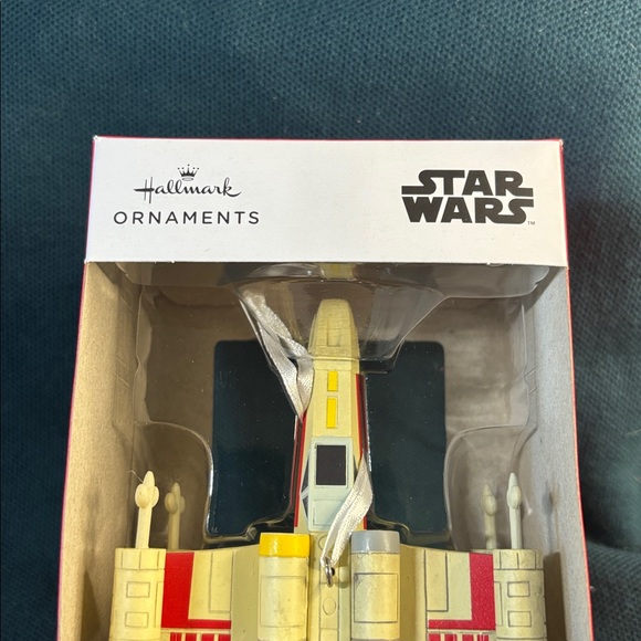 Hallmark Star Wars X-Wing Ornament with Red and Gold Accents - Picture 2 of 5